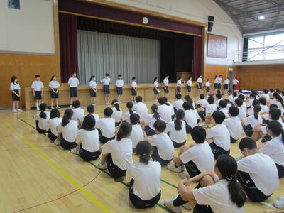 第1回運動会練習